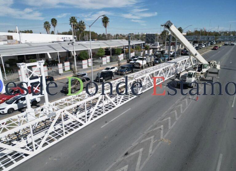 Instalarán puente peatonal en Calzada de los Héroes