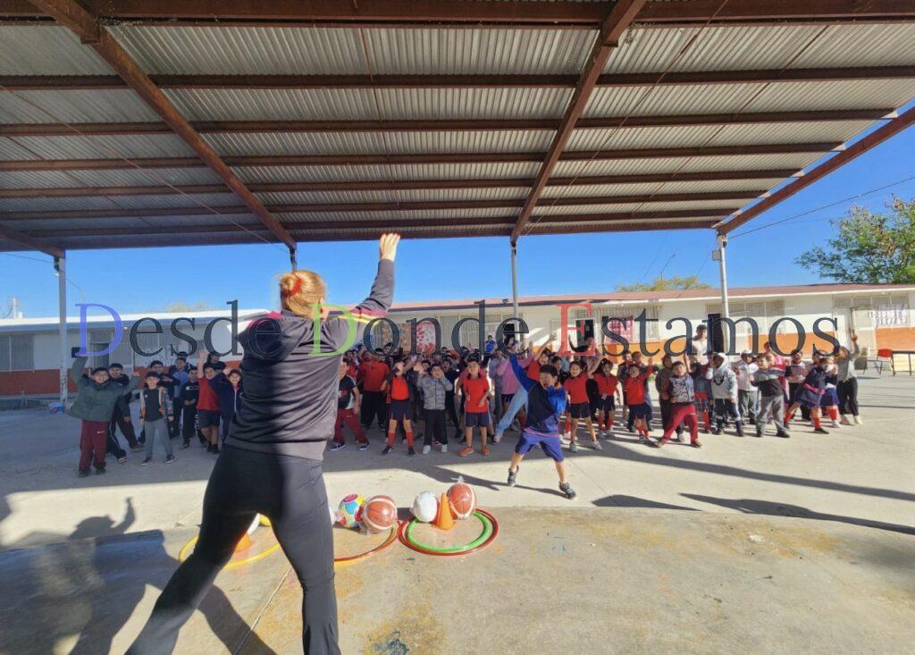 Impulsa gobierno municipal la activación física en primaria