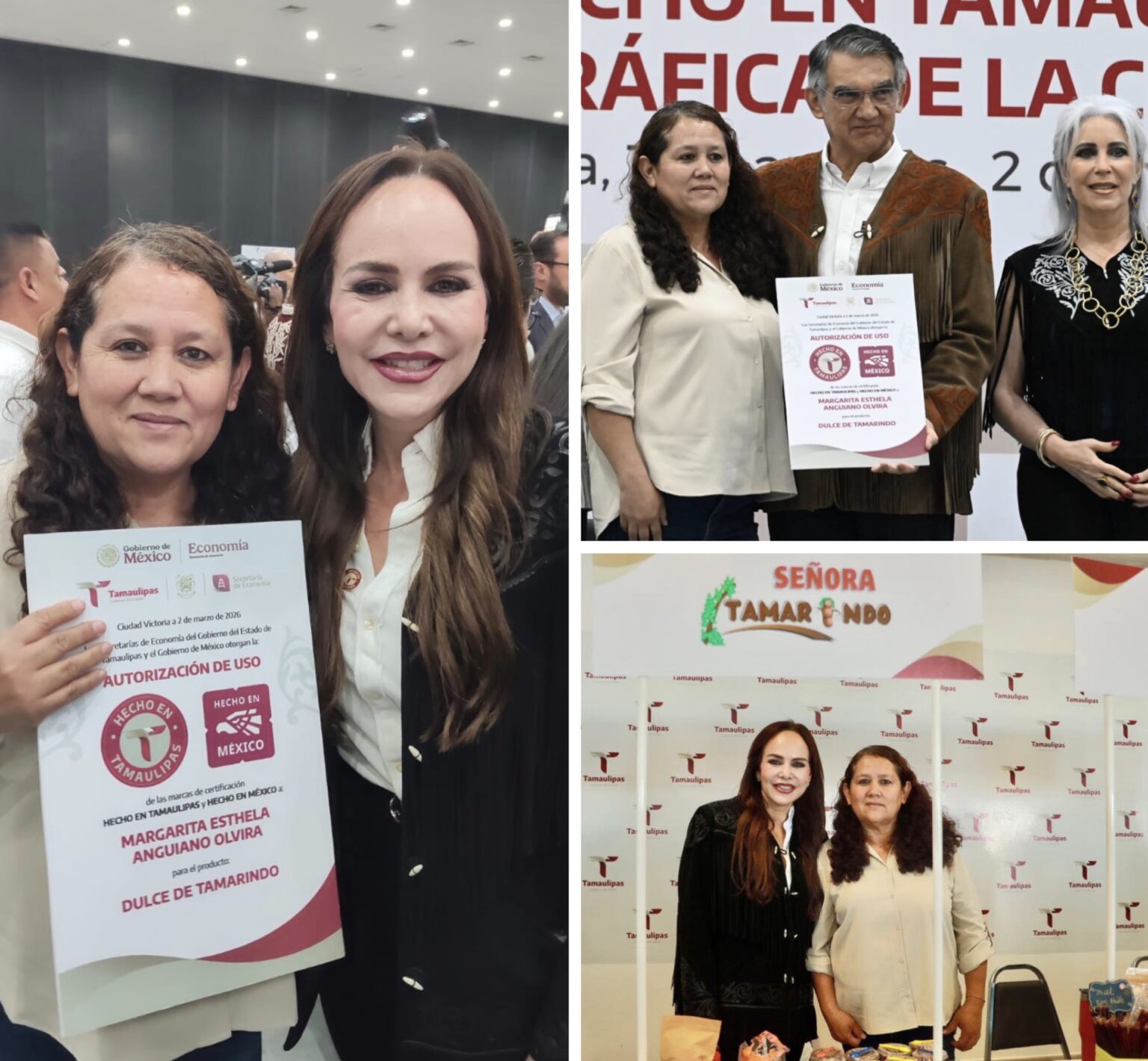 Emprendimiento de Nuevo Laredo recibe distintivos “Hecho en Tamaulipas” y “Hecho en México”