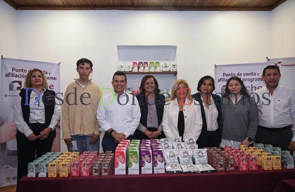 Inaugura Gattas punto de venta de leche para el bienestar