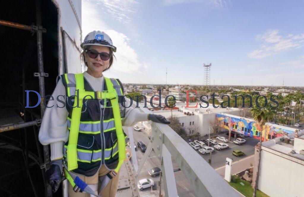 Supervisa Carmen Lilia avances en obra del Museo de Ciencia y Tecnología y Planetario