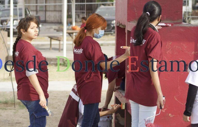 Rehabilita IMJUVE Parque Las Palapas