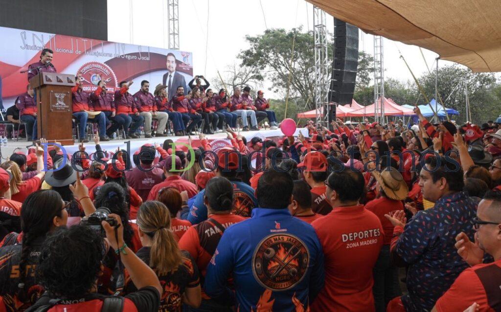 Fortalece Lalo Gattás vínculo de colaboración institucional con el SNTSS