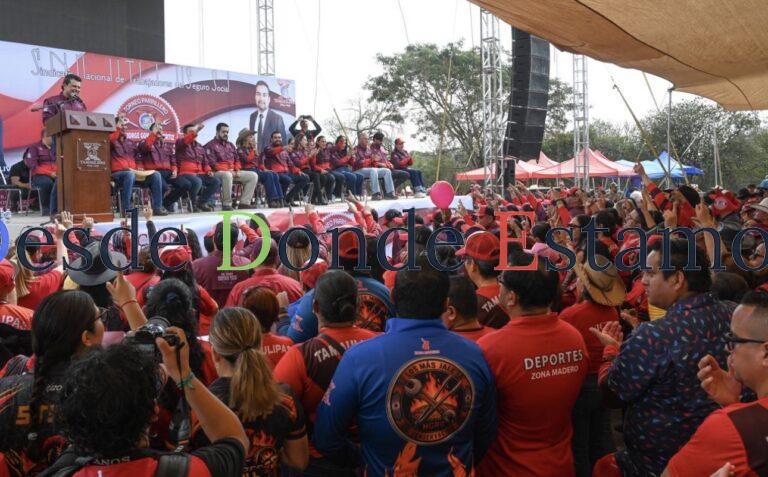 Fortalece Lalo Gattás vínculo de colaboración institucional con el SNTSS