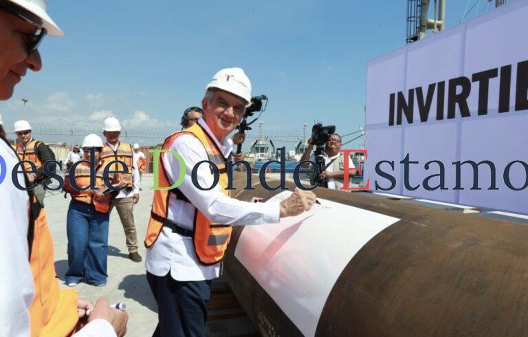 El futuro de Pemex está en Tamaulipas: arranca Campo Trión en Altamira