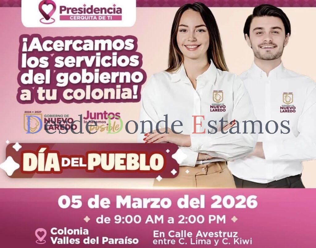 Llegará “Presidencia cerquita de ti” a colonia Valles del Paraíso