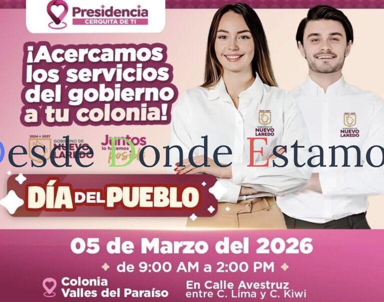Llegará “Presidencia cerquita de ti” a colonia Valles del Paraíso