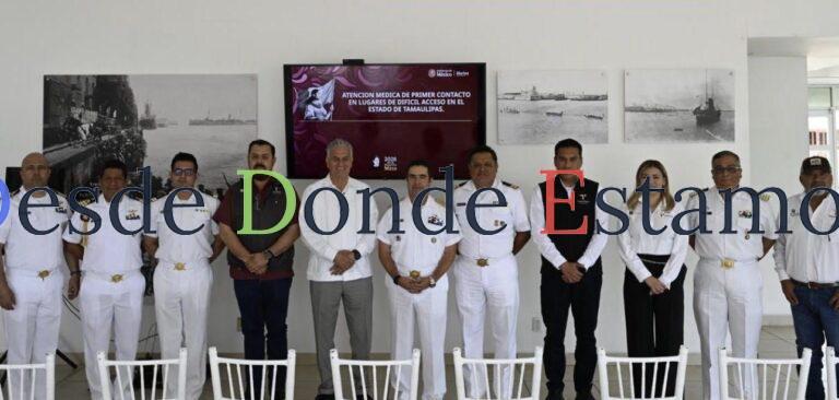 Suman esfuerzos Salud y SEMAR para acciones de la Semana Santa