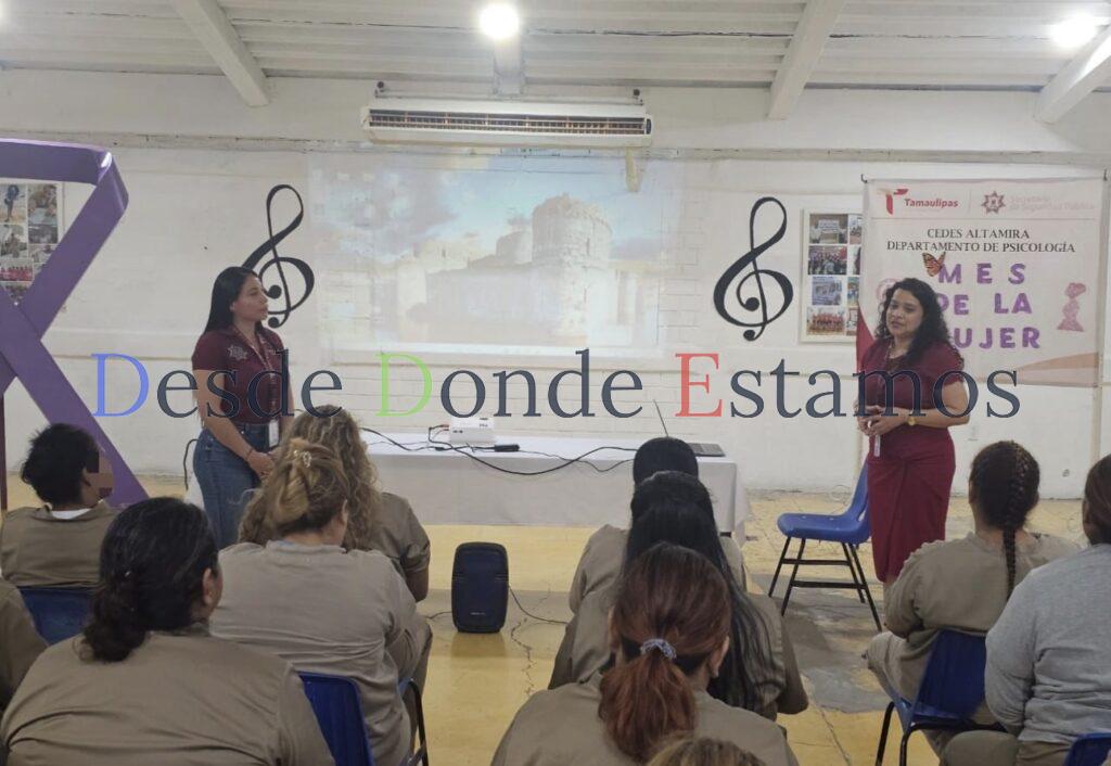 Concientiza CEDES Altamira a mujeres sobre la importancia de la equidad