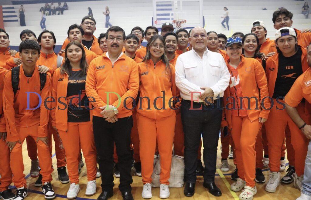 Inaugura rector en el Campus Sur Torneo Interzonas UAT 2026