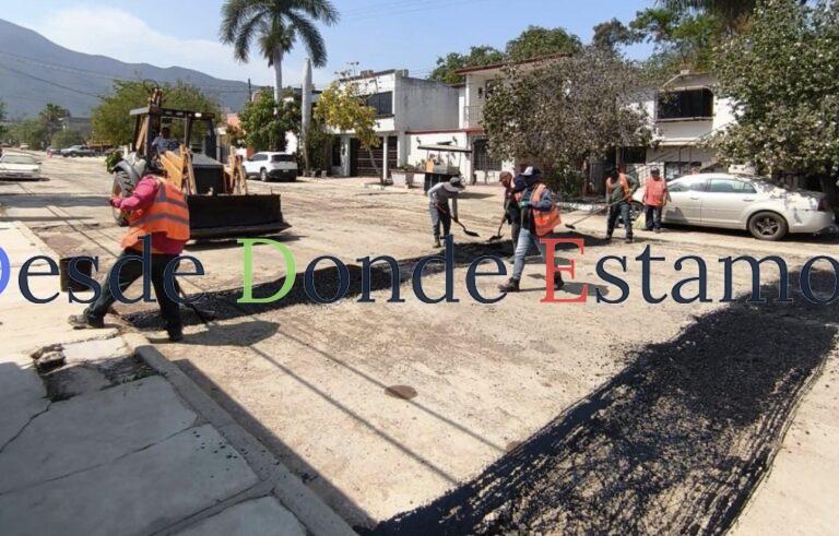 Lleva Municipio programa de bacheo a toda la ciudad