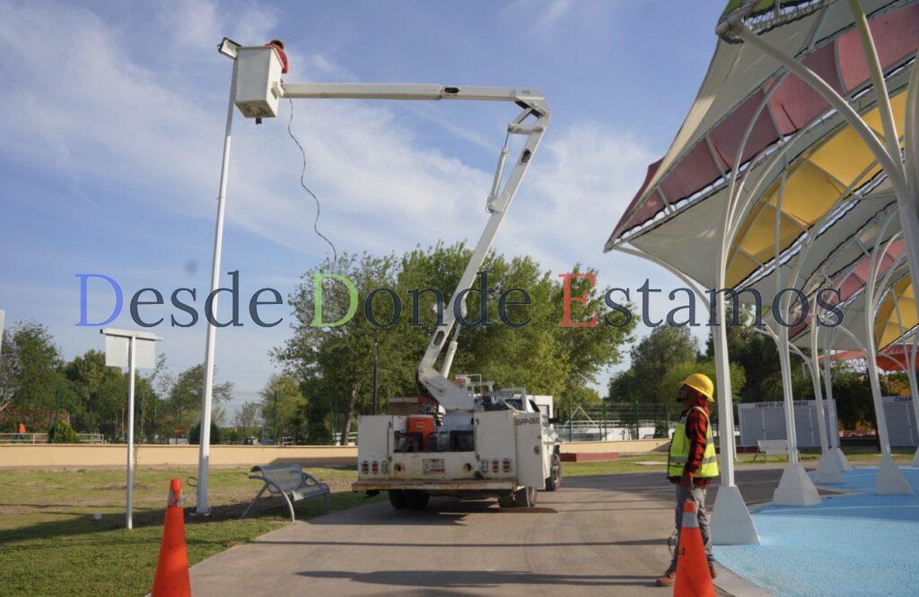 Refuerzan mantenimiento en parques y espacios públicos