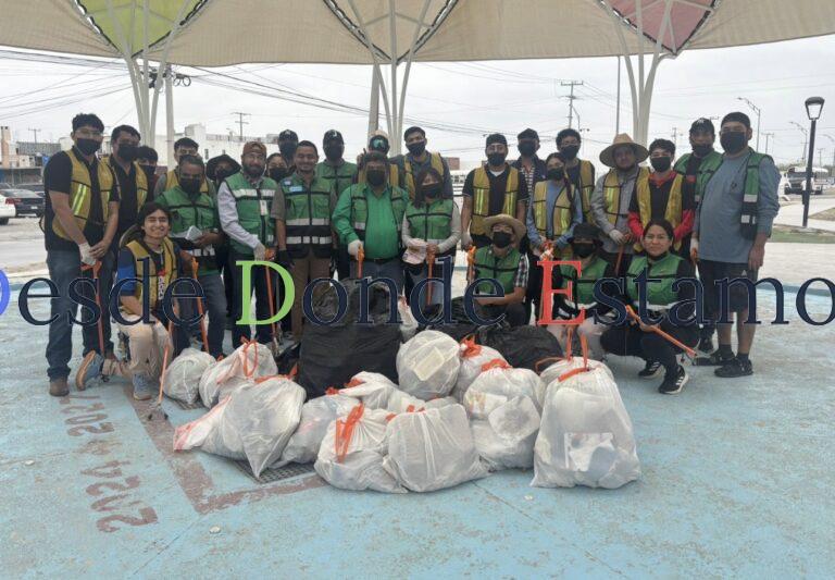 Realizan jornada de limpieza en Lomas del Río en el marco del Día Mundial de la Naturaleza