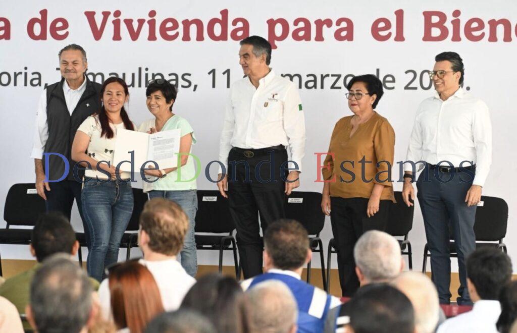 Agradece Lalo Gattás a presidenta Sheinbaum impulso a la vivienda en Victoria