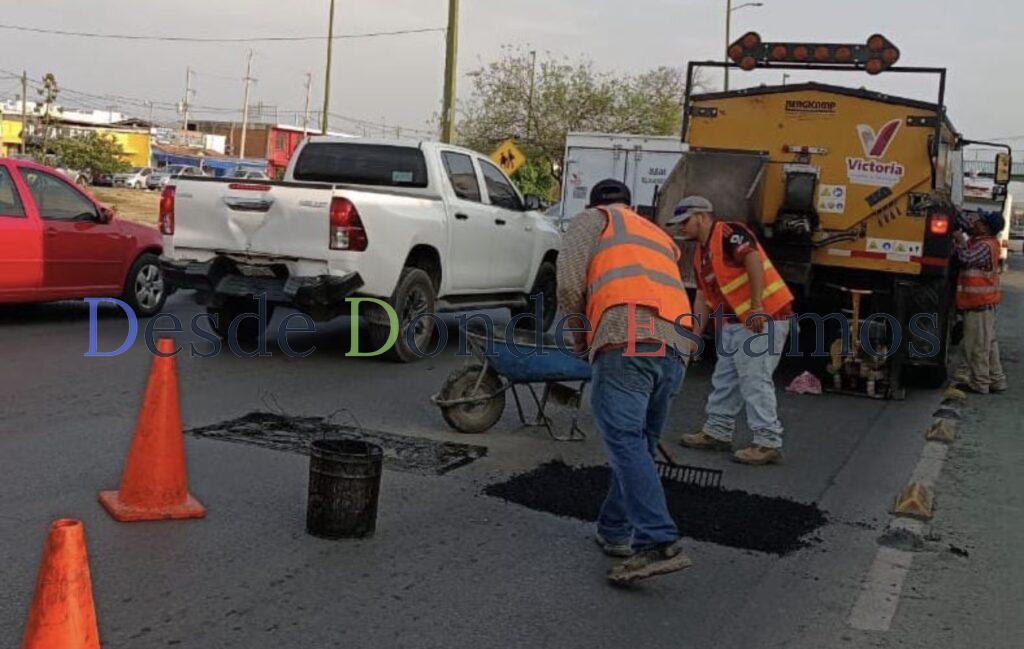 Lleva Municipio programa de bacheo a toda la ciudad