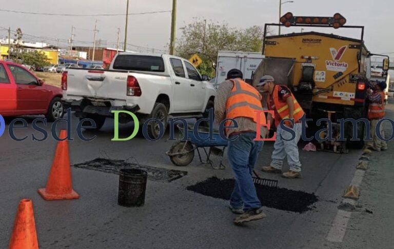 Lleva Municipio programa de bacheo a toda la ciudad