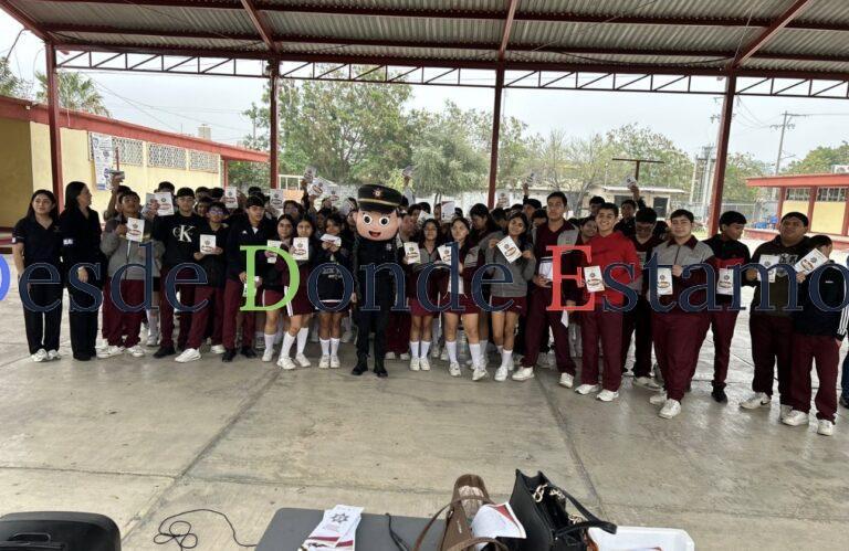 Impulsan Municipio e instituciones de seguridad educación libre de violencia