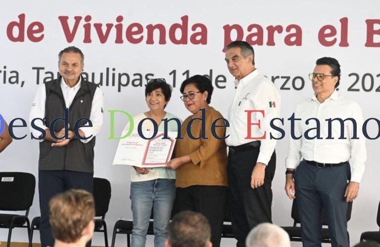 Agradece Lalo Gattás a presidenta Sheinbaum impulso a la vivienda en Victoria