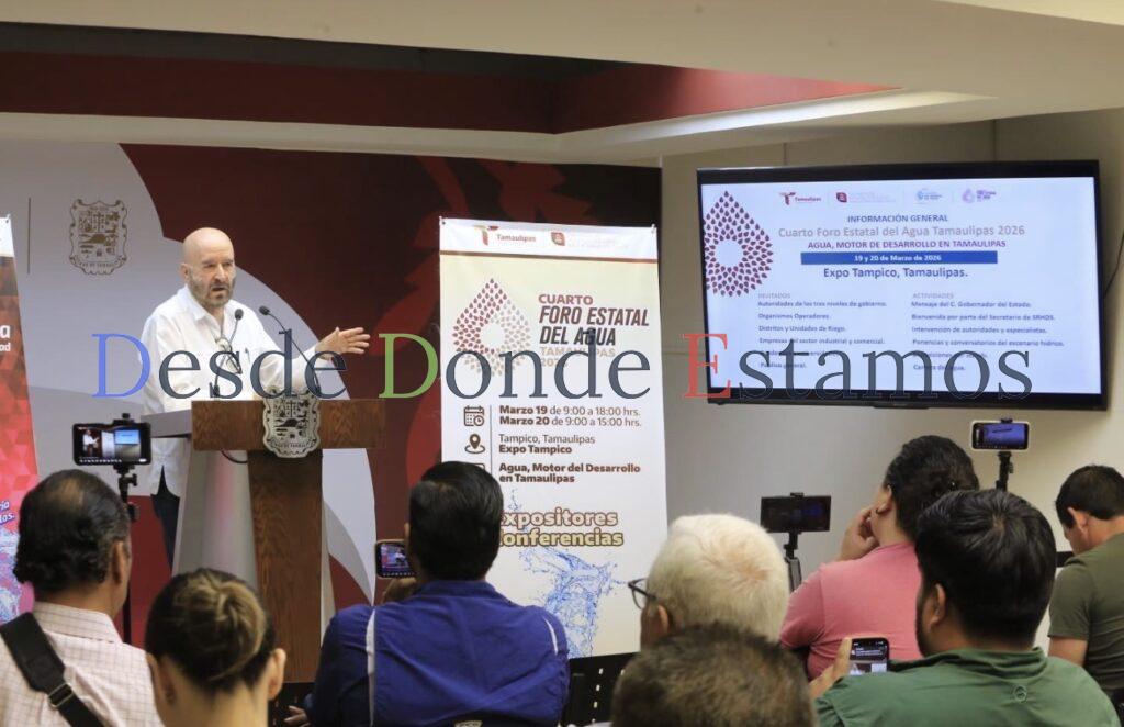 Anuncia SRHDS actividades por el Día Mundial del Agua 2026