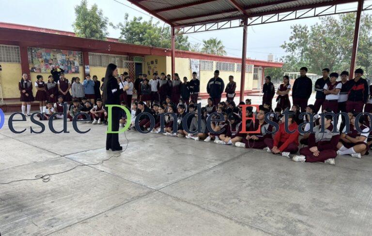 Impulsan Municipio e instituciones de seguridad educación libre de violencia