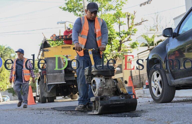 Mejoramiento de calles y avenidas en Victoria no se detiene