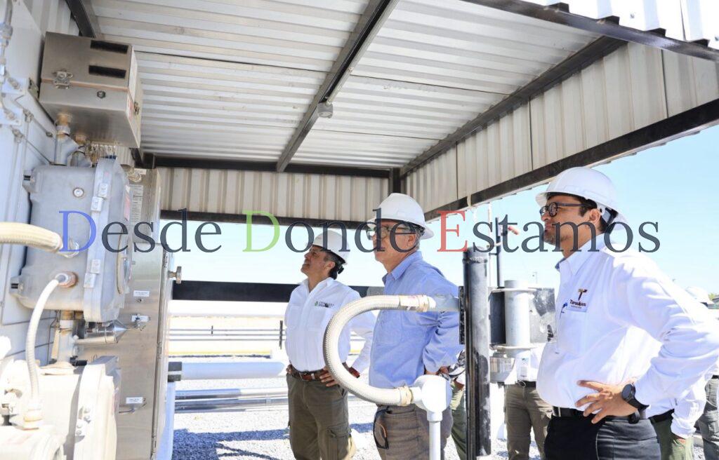 Supervisan avances del Complejo Procesador de Gas Burgos en Reynosa