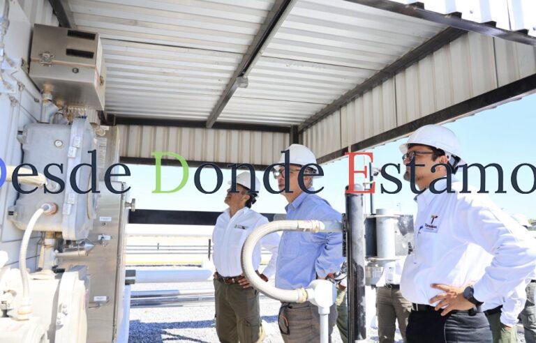 Supervisan avances del Complejo Procesador de Gas Burgos en Reynosa