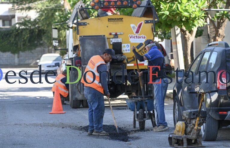 Mejoramiento de calles y avenidas en Victoria no se detiene