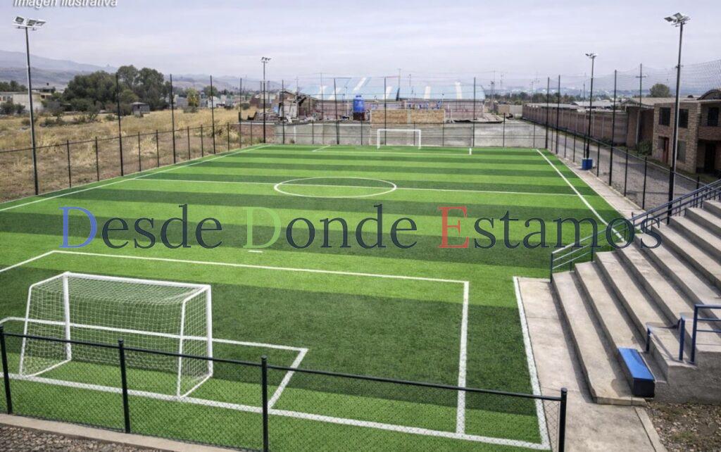 Alista Gobierno de Tamaulipas construcción de 25 canchas de fútbol