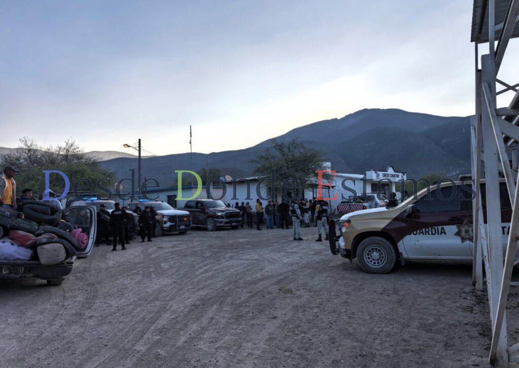 Activa Guardia Estatal Plan Tamaulipas por incendio forestal en Bustamante