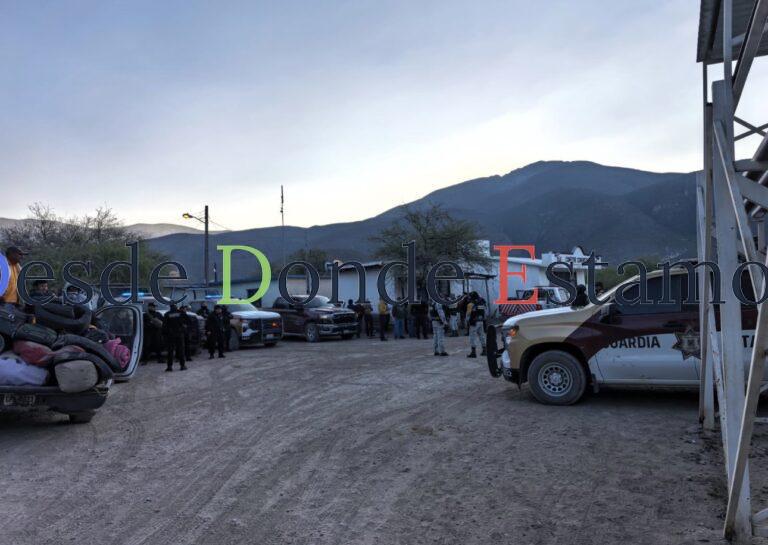 Activa Guardia Estatal Plan Tamaulipas por incendio forestal en Bustamante