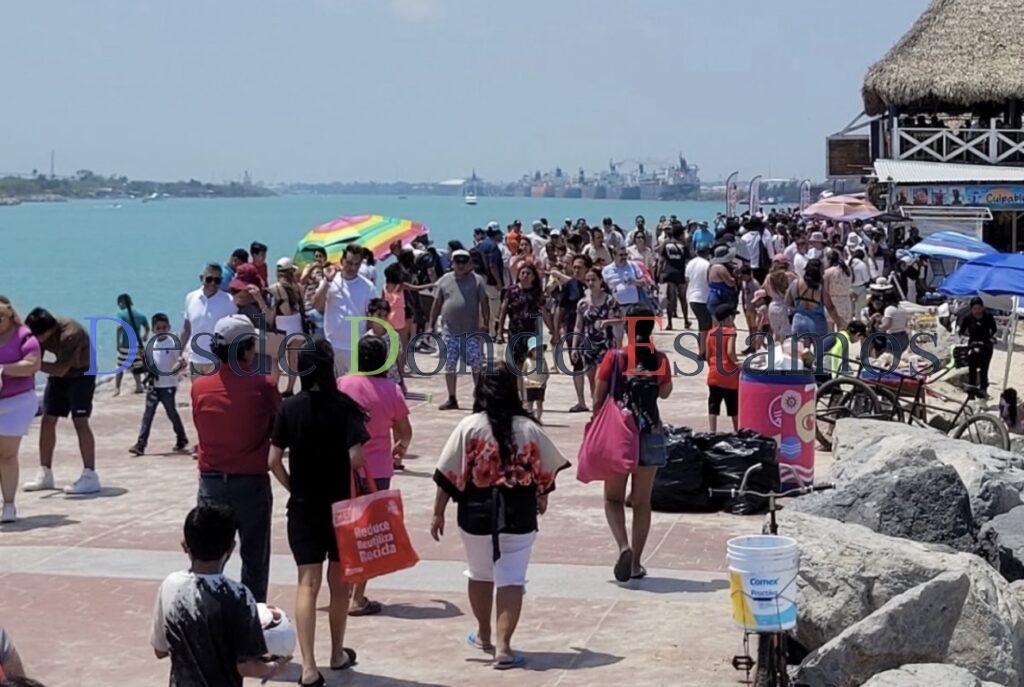 Afluencia turística se concentra en la zona sur