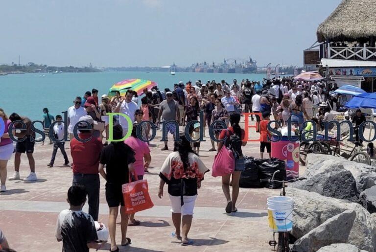 Afluencia turística se concentra en la zona sur