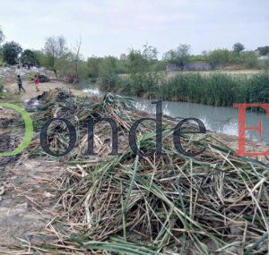 Limpian residuos en arroyos de Nuevo Laredo