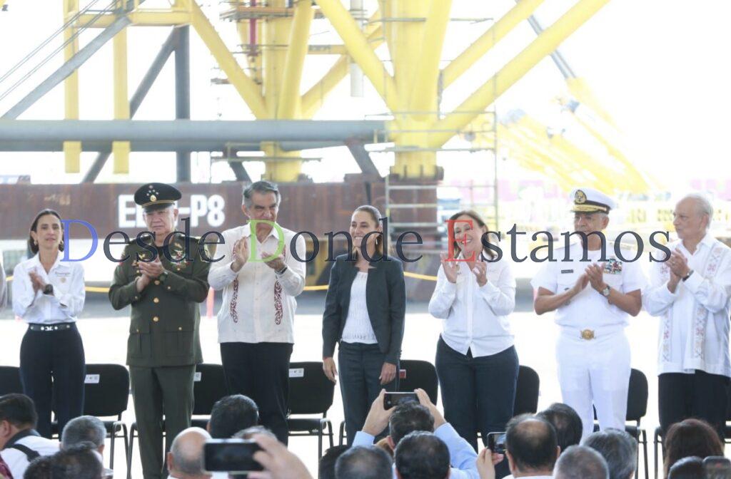 Acompaña Américo a Claudia Sheinbaum en conmemoración de la Expropiación Petrolera