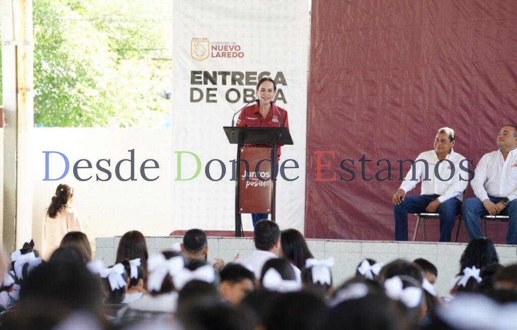 Transforma Carmen Lilia primaria, construye nuevas aulas