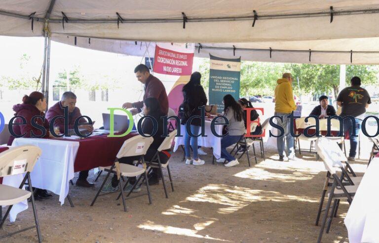 “Empleo en tu colonia” acerca oportunidades laborales al sur de Nuevo Laredo