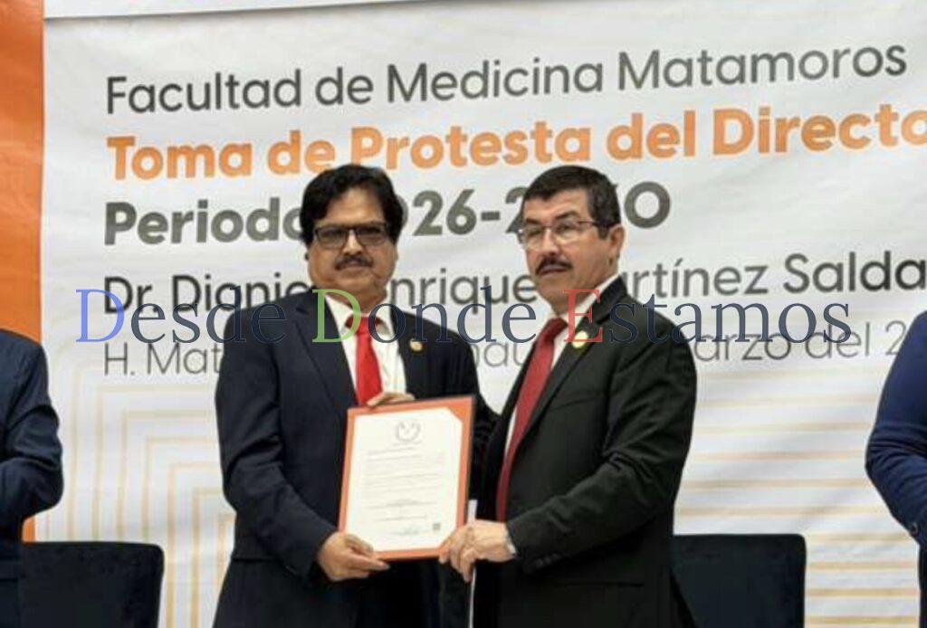 Inicia nueva gestión en la Facultad de Medicina Matamoros