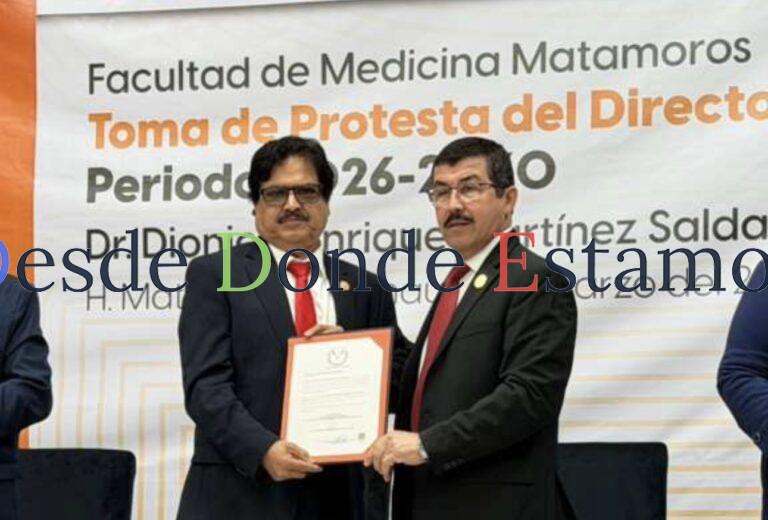 Inicia nueva gestión en la Facultad de Medicina Matamoros