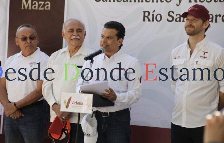 En el río San Marcos conmemoran el Día Mundial del Agua