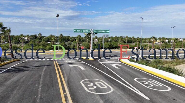 Supera gobierno de Américo 3.7 mm2 pavimentados