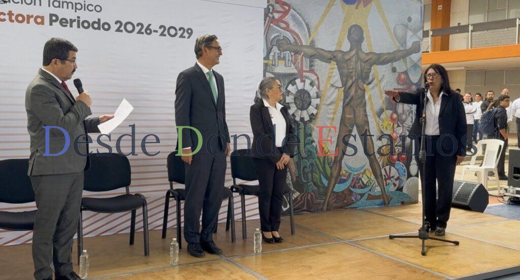 Dra. Laura Jiménez Ferretiz rinde protesta como directora de la FCAT-UAT