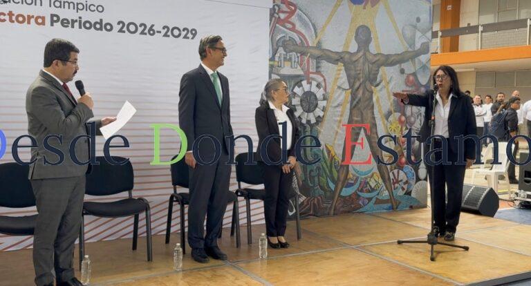 Dra. Laura Jiménez Ferretiz rinde protesta como directora de la FCAT-UAT