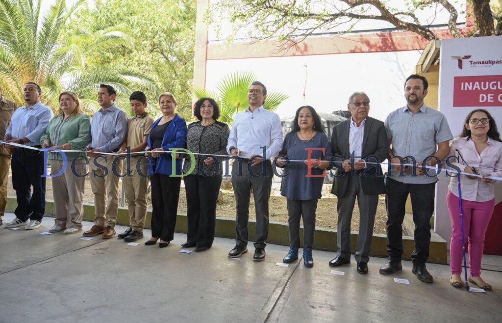Entrega Lalo Gattás obra 157 de infraestructura hidráulica en escuelas