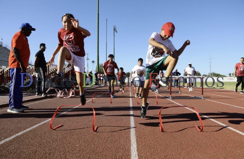 Impulsan atletismo con equipamiento y capacitación especializada