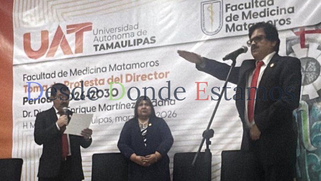 Inicia nueva gestión en la Facultad de Medicina Matamoros