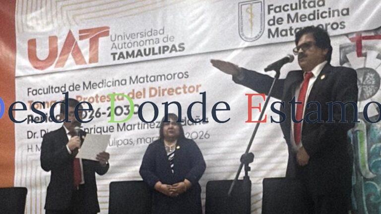 Inicia nueva gestión en la Facultad de Medicina Matamoros