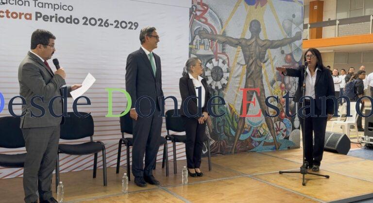 Dra. Laura Jiménez Ferretiz rinde protesta como directora de la FCAT-UAT