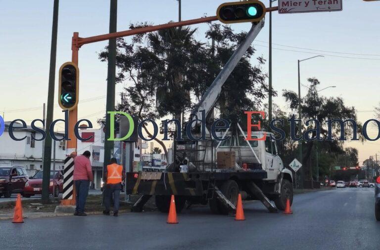 Operará Municipio semáforos instalados por el Estado