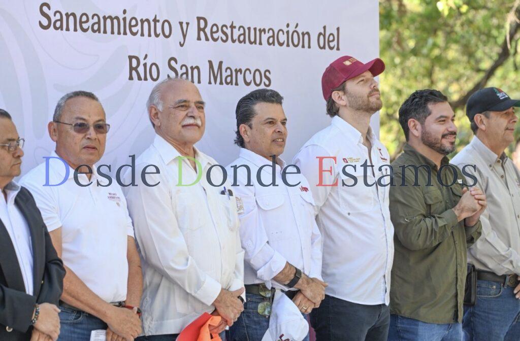 En el río San Marcos conmemoran el Día Mundial del Agua